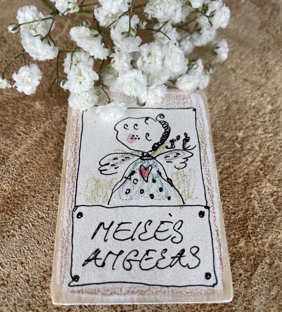 Medinis atvirukas "Meilės angelas", MINI