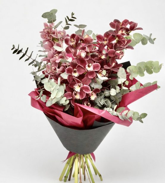 Gėlių puokštė "Natūrali elegancija" (Orchidėja)